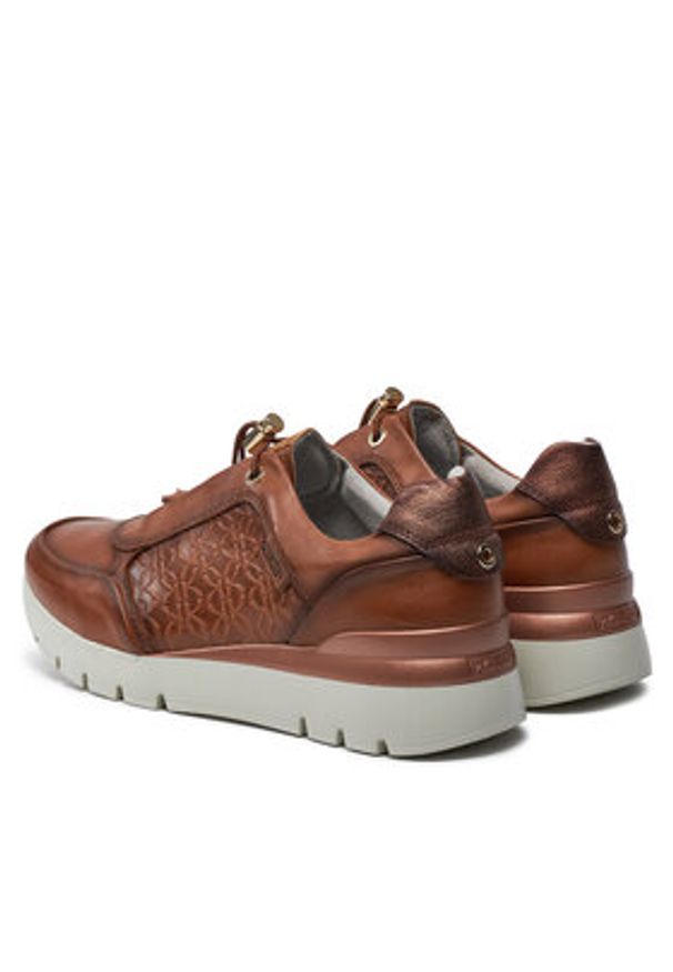 Pikolinos Sneakersy Asturias W9C-6607 Brązowy. Kolor: brązowy. Materiał: skóra