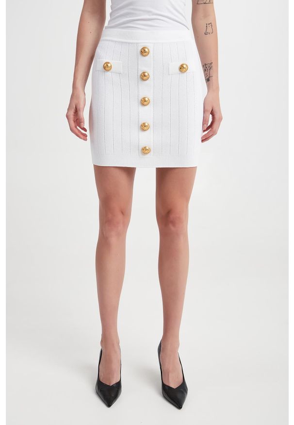 Balmain - Spódnica damska mini BALMAIN