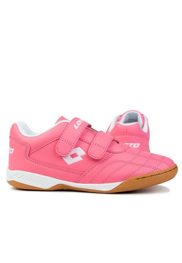 LOTTO - Buty dla dzieci Lotto Pacer K. Kolor: biały, wielokolorowy, różowy. Materiał: materiał, syntetyk. Sport: turystyka piesza