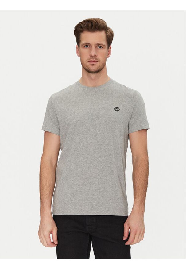 Timberland Komplet 3 t-shirtów TB0A6GH1 Kolorowy Slim Fit. Materiał: bawełna. Wzór: kolorowy