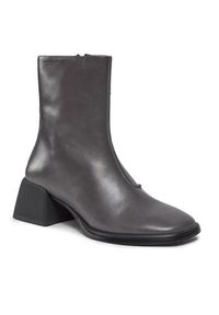 Vagabond Shoemakers Botki Ansie 5445-001-18 Szary. Kolor: szary. Materiał: skóra