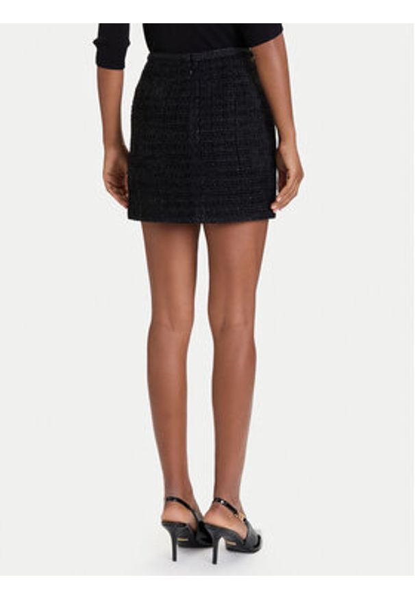 Marciano Guess Spódnica mini 5BGD08 7394A Czarny Regular Fit. Kolor: czarny. Materiał: syntetyk