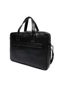 Calvin Klein Torba na laptopa Line Quilt Pu Laptop Bag K50K511876 Czarny. Kolor: czarny. Materiał: skóra #4