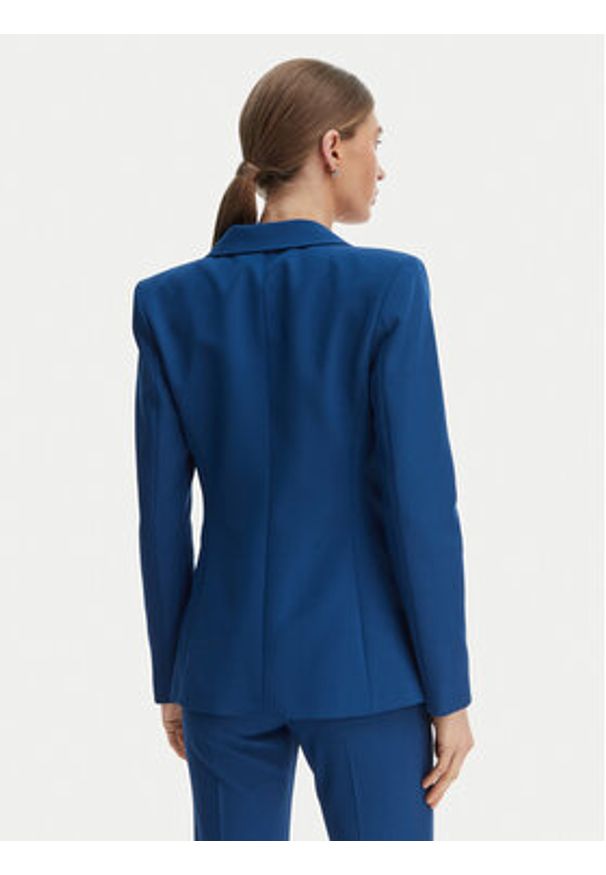 Rinascimento Marynarka CFC0127895003 Niebieski Slim Fit. Kolor: niebieski. Materiał: syntetyk