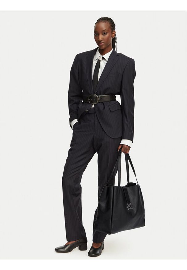 Karl Lagerfeld - KARL LAGERFELD Torebka B2W30258 Czarny. Kolor: czarny. Materiał: skórzane