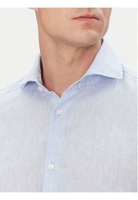 JOOP! Koszula 17 JSH-146Pai-W 30046075 Niebieski Slim Fit. Kolor: niebieski. Materiał: len #4