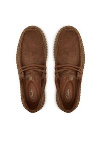 Clarks Półbuty Torhill Lo 26187376 Brązowy. Kolor: brązowy. Materiał: zamsz, skóra #6