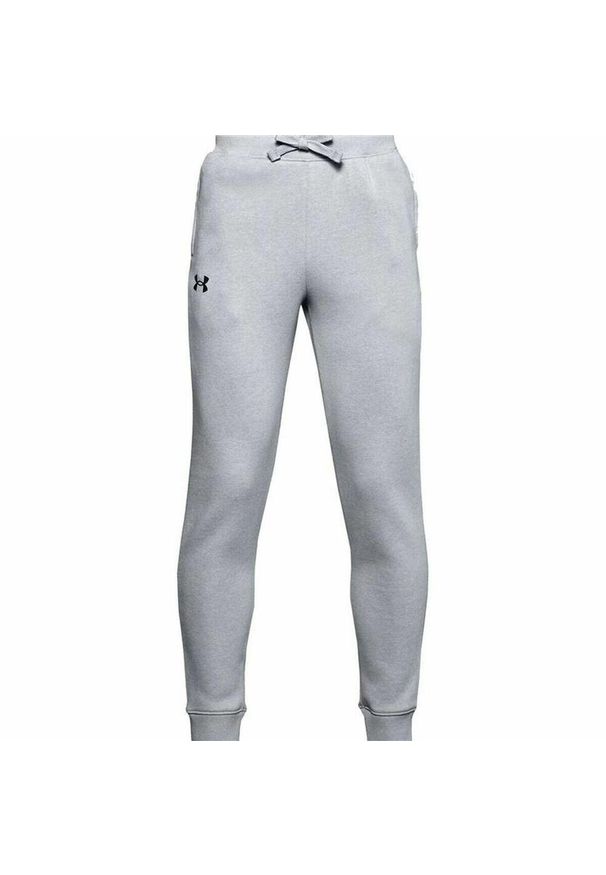 Spodnie dresowe dla dzieci Under Armour Rival Szary. Kolor: szary. Materiał: dresówka. Sport: fitness