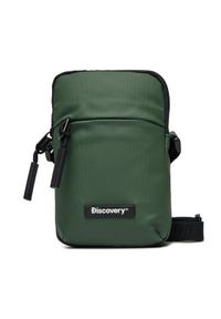 Discovery Saszetka Mobile Bag D03442.18 Zielony. Kolor: zielony. Materiał: materiał