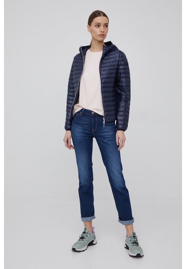 Lee jeansy MARION STRAIGHT NIGHT SKY damskie medium waist. Okazja: na co dzień. Kolor: niebieski. Styl: casual