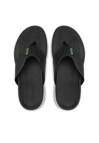 skechers - Skechers Japonki Go Consistent Sandal 229035/BLK Czarny. Kolor: czarny. Materiał: skóra #3