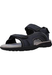 Geox - Sandały GEOX U SPHERICA EC5 A Niebieski. Kolor: niebieski. Materiał: syntetyk, tkanina. Sezon: lato