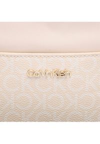 Calvin Klein Torebka Must Bucket Bag Sm Mono K60K609390 Écru. Materiał: skórzane