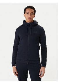 EA7 Emporio Armani Dres 7M001602 AF20845 UB102 Granatowy Regular Fit. Kolor: niebieski. Materiał: bawełna #2