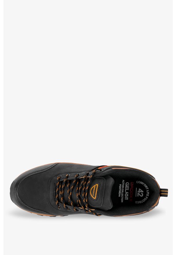 Badoxx - Czarne buty trekkingowe sznurowane badoxx mxc8309. Kolor: czarny, brązowy, wielokolorowy