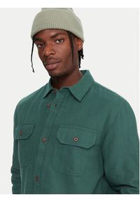 Quiksilver Koszula Husson EQYWT04668 Zielony Regular Fit. Kolor: zielony. Materiał: bawełna #5