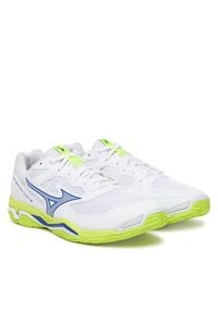 Mizuno Buty halowe Wave Phantom 3 X1GA2260 39 Biały. Kolor: biały. Materiał: skóra. Model: Mizuno Wave #6