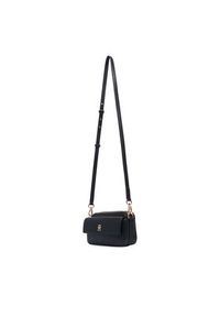 TOMMY HILFIGER - Tommy Hilfiger Torebka Th Icon Camera Bag AW0AW18721 Czarny. Kolor: czarny. Materiał: skórzane #3