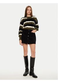 JDY Spódnica trapezowa 15220695 Czarny Regular Fit. Kolor: czarny. Materiał: bawełna #4