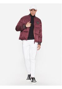 Armani Exchange Kurtka bomber 6RZB23 ZNJ7Z 14AU Bordowy Regular Fit. Kolor: czerwony. Materiał: syntetyk #6