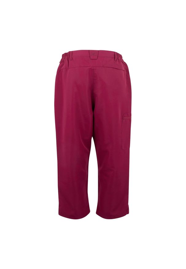 Damskie spodnie wodoodporne Regatta Chaska III Capri. Kolor: czerwony. Sezon: lato. Sport: turystyka piesza