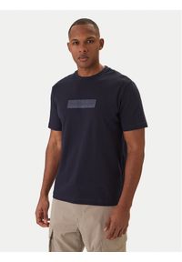 Napapijri T-Shirt S-Box Logo NP0A4IFL Granatowy Regular Fit. Kolor: niebieski. Materiał: bawełna #1
