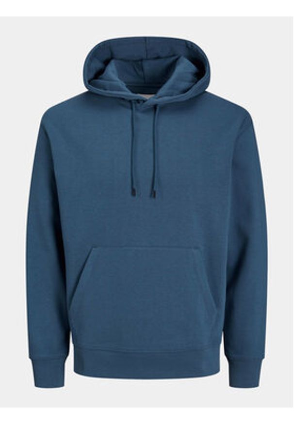 Jack & Jones Bluza Star 12208157 Granatowy Relaxed Fit. Kolor: niebieski. Materiał: bawełna