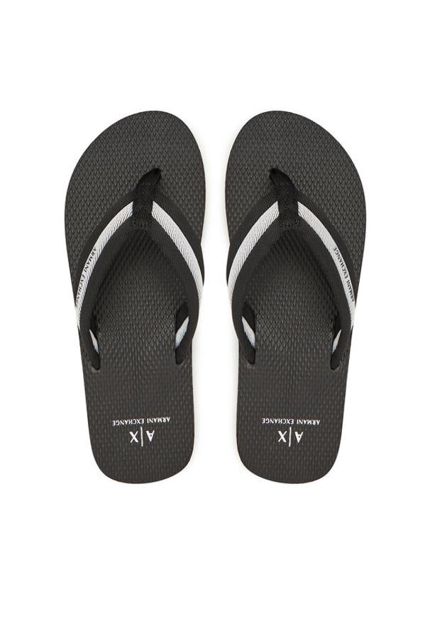 Armani Exchange Japonki XUQ006 XV962 N814 Czarny. Kolor: czarny. Materiał: materiał