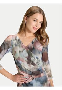 Swing Sukienka koktajlowa 5AK05300 Kolorowy Regular Fit. Materiał: syntetyk. Wzór: kolorowy. Styl: wizytowy #2