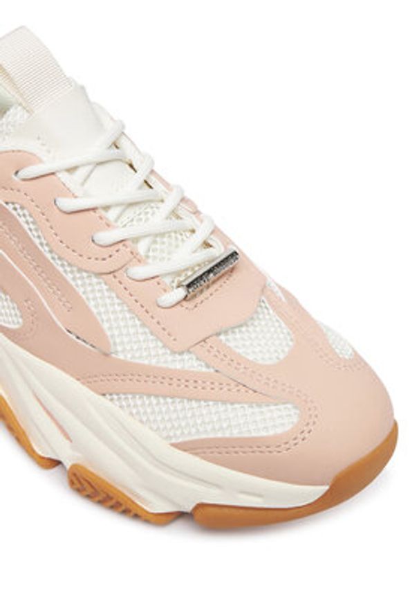 Steve Madden Sneakersy SM11004652 Różowy. Kolor: różowy. Materiał: skóra