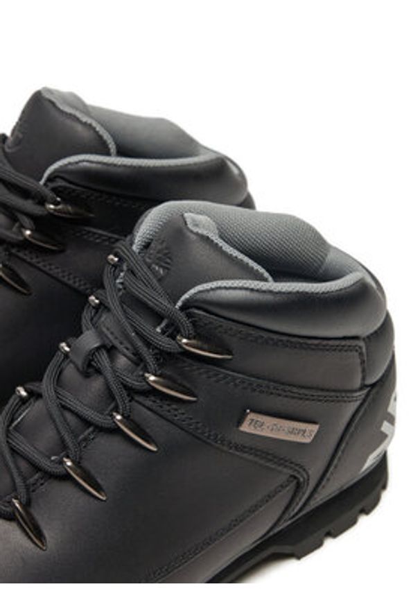 Timberland Trapery Euro Sprint A17JR/TB0A17JR0011 Czarny. Kolor: czarny. Materiał: skóra