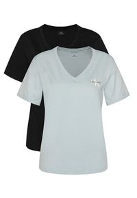 Calvin Klein Jeans Komplet t-shirtów LV047C906G Kolorowy Regular Fit. Materiał: bawełna. Wzór: kolorowy #2