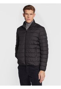 Marc O'Polo Kurtka przejściowa B21 0960 70188 Czarny Regular Fit. Typ kołnierza: polo. Kolor: czarny. Materiał: syntetyk #1