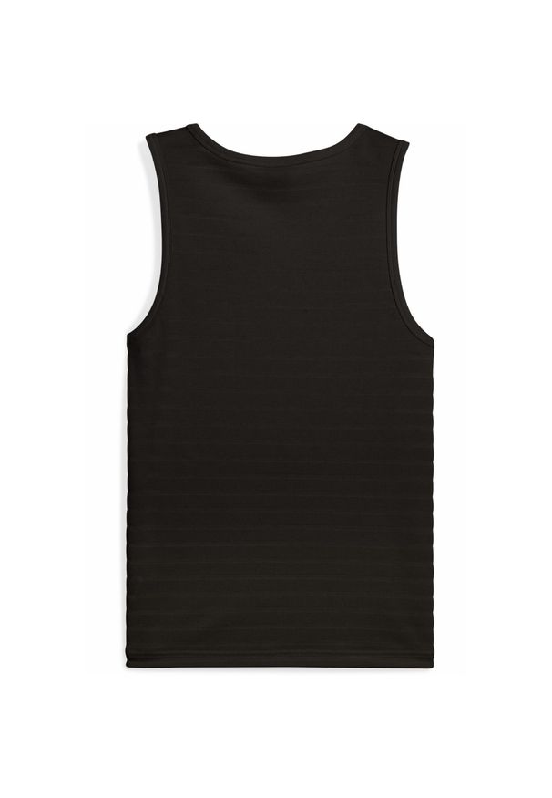 Puma - Męska koszulka na ramiączkach Essentials Elevated Structured PUMA Black. Kolor: czarny. Materiał: materiał. Długość rękawa: na ramiączkach. Wzór: haft