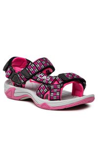 Sandały CMP Kids Hamal Hiking Sandal 38Q9954 Hot Pink B375. Kolor: fioletowy. Materiał: materiał #1