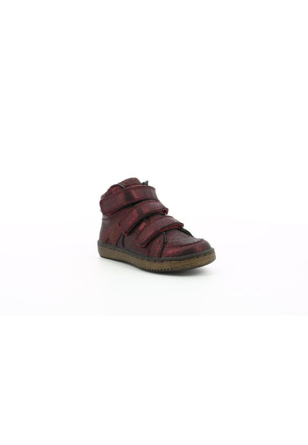 Kickers - Buty miejskie dziecięce KICKERS LOHAN. Kolor: czerwony, wielokolorowy, czarny
