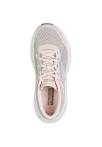 skechers - Adidasy Skechers Max Cushioning Endea, Kobiety. Kolor: szary. Materiał: materiał