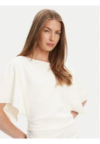 STAUD Sukienka koktajlowa Amelie R25S2120TP Écru Slim Fit. Materiał: syntetyk. Styl: wizytowy #5