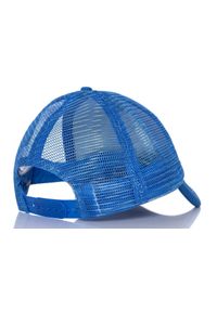 Wrangler - DAMSKA CZAPKA WRANGLER BY KABEL CAP NAUTICAL BLUE W0M2591V2. Wzór: napisy. Styl: klasyczny #4