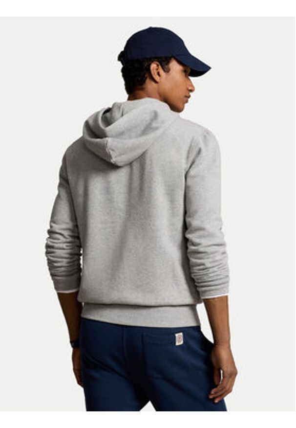 Polo Ralph Lauren Bluza 710813297002 Szary Regular Fit. Typ kołnierza: polo. Kolor: szary. Materiał: syntetyk, bawełna