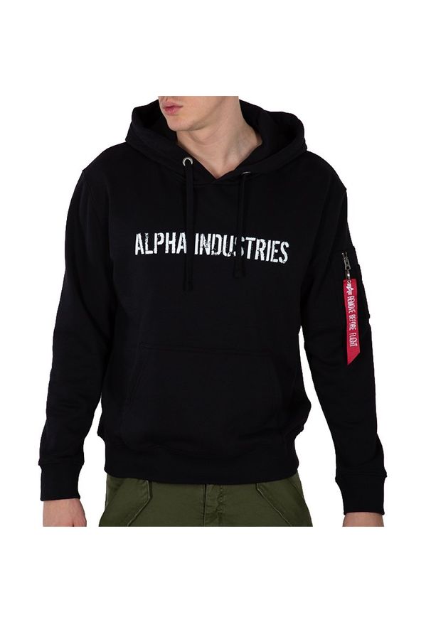 Alpha Industries RBF Moto Hoody Sweats > 11633703. Materiał: poliester, bawełna. Wzór: nadruk. Styl: klasyczny