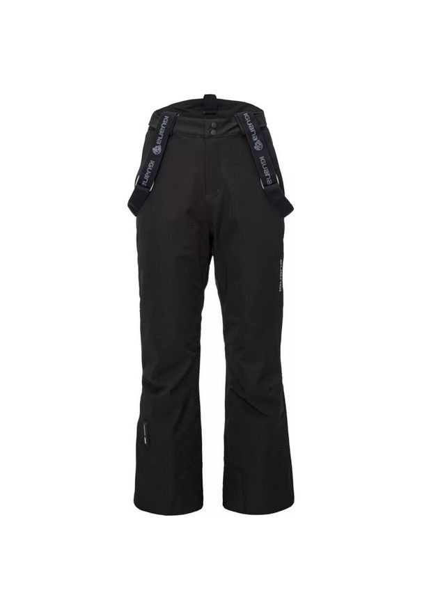 Iguana - Męskie Spodnie Narciarskie Berhoff. Kolor: czarny. Sezon: zima. Sport: narciarstwo