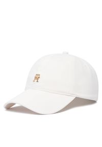 TOMMY HILFIGER - Tommy Hilfiger Czapka z daszkiem AW0AW18917 Biały. Kolor: biały. Materiał: bawełna #1
