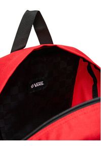 Vans Plecak VN000H50IZQ1 Czerwony. Kolor: czerwony. Materiał: materiał #4
