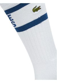Lacoste Skarpety długie RA8095-00 F2F Biały. Kolor: biały. Materiał: materiał, bawełna #3