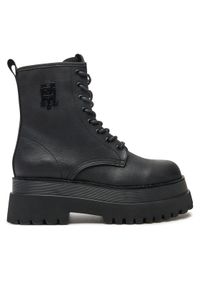 Replay - REPLAY Botki GWL72.000.C0017S Czarny. Kolor: czarny. Materiał: skóra #1