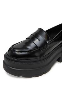 DeeZee Loafersy ST0242613-1 Czarny. Kolor: czarny. Materiał: materiał, syntetyk