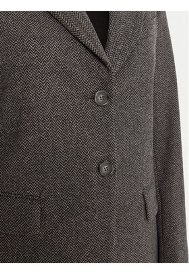 Weekend Max Mara Marynarka Dilly 2525916022 Szary Regular Fit. Kolor: szary. Materiał: syntetyk