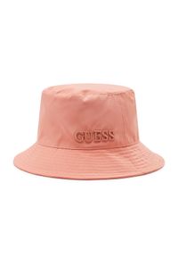 Guess Kapelusz Bucket AW8863 NYL01 Różowy. Kolor: różowy. Materiał: materiał