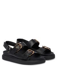 Clarks Sandały Aristella Bay 26185807 Czarny. Kolor: czarny. Materiał: skóra #4